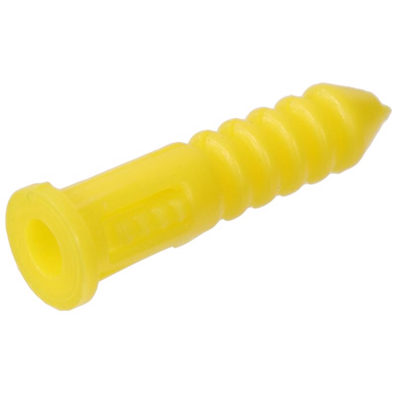 HILLMAN 0.164 in. D X 1 in. L Plastic Pan Head Ribbed Anchor 75 pc