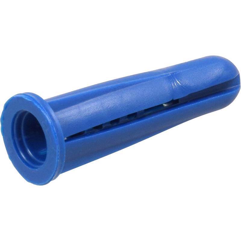 HILLMAN .138 in. D X 3/4 in. L Plastic Pan Head Conical Anchor 6 pc