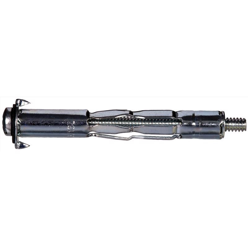 HILLMAN 1/4 in. D X 3 in. L Steel Pan Head Hollow Wall Anchors 2 pk