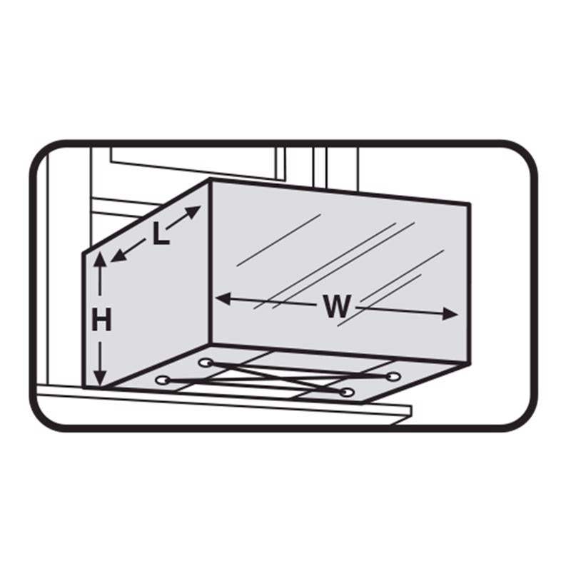 M-D Building Products 16 in. H X 27 in. W Rectangle Outdoor Window Air Conditioner Cover