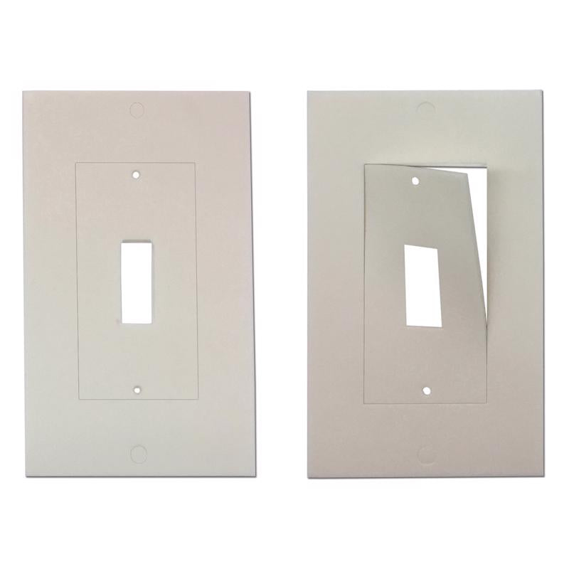 M-D Building Products White Foam Wall Plate Sealers 6 pk