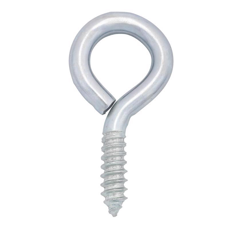 Hampton 11/32 in. D X 2-5/8 in. L Zinc-Plated Steel Screw Eye 200 lb. cap.