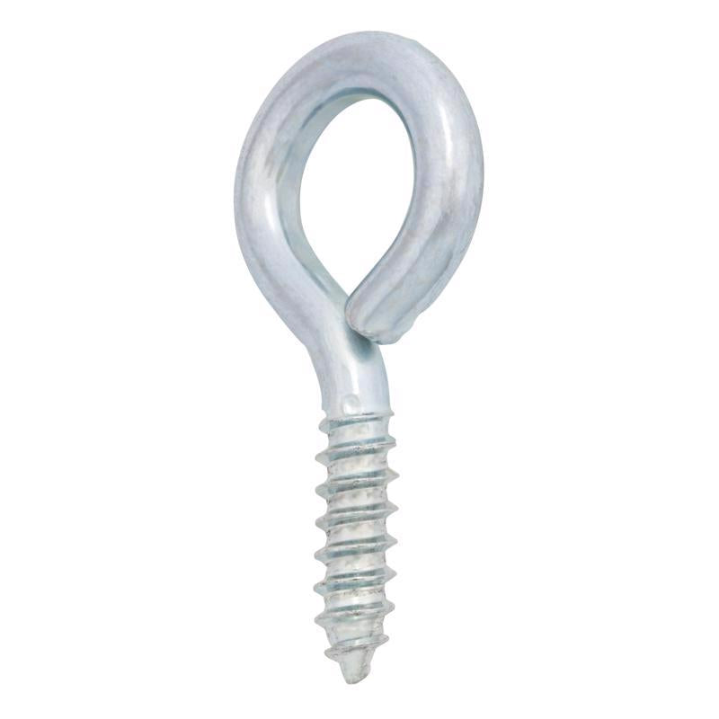 Hampton 3/8 in. D X 2-7/8 in. L Zinc-Plated Steel Screw Eye 250 lb. cap.