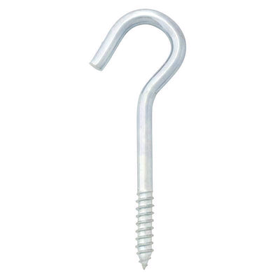 Hampton Small Steel 5 in. L Ceiling Hook 200 lb