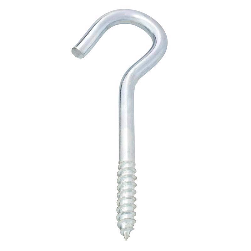 Hampton Small Steel 5 in. L Ceiling Hook 200 lb