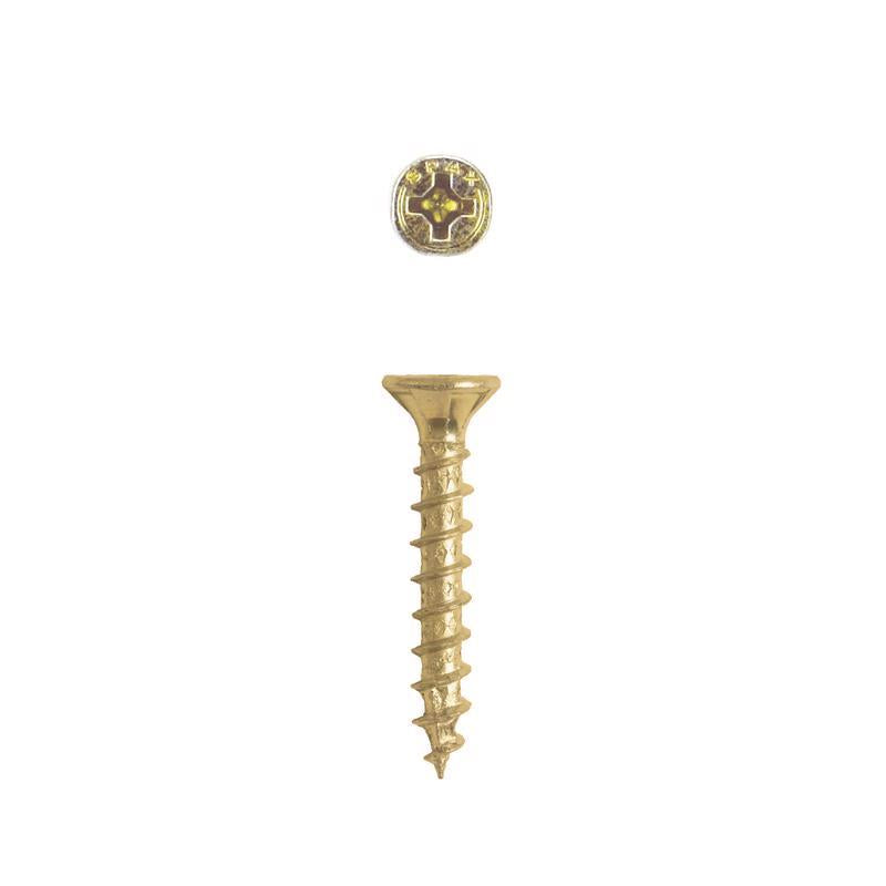 SPAX Multi-Material No. 8 Label X 1 in. L Unidrive Flat Head Serrated Construction Screws