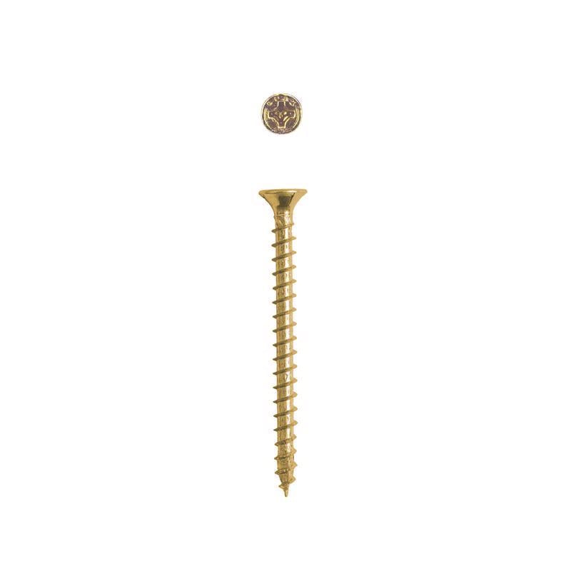 SPAX Multi-Material No. 8 Label X 2 in. L Unidrive Flat Head Serrated Construction Screws