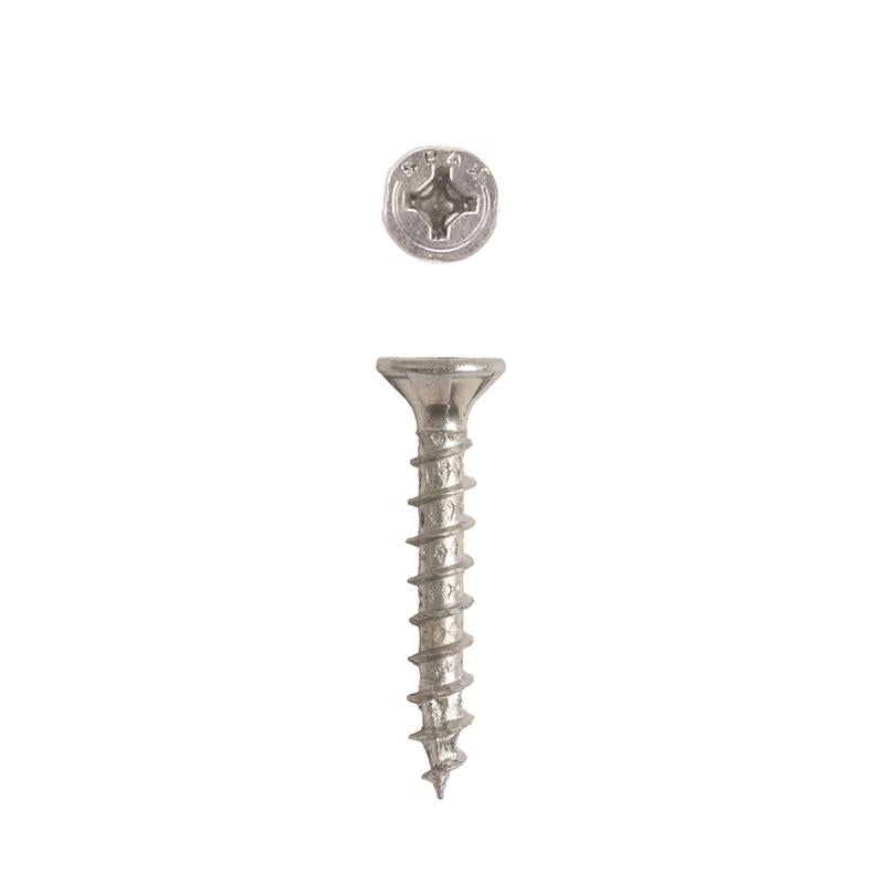 SPAX Multi-Material No. 8 Label X 1 in. L Unidrive Flat Head Serrated Construction Screws