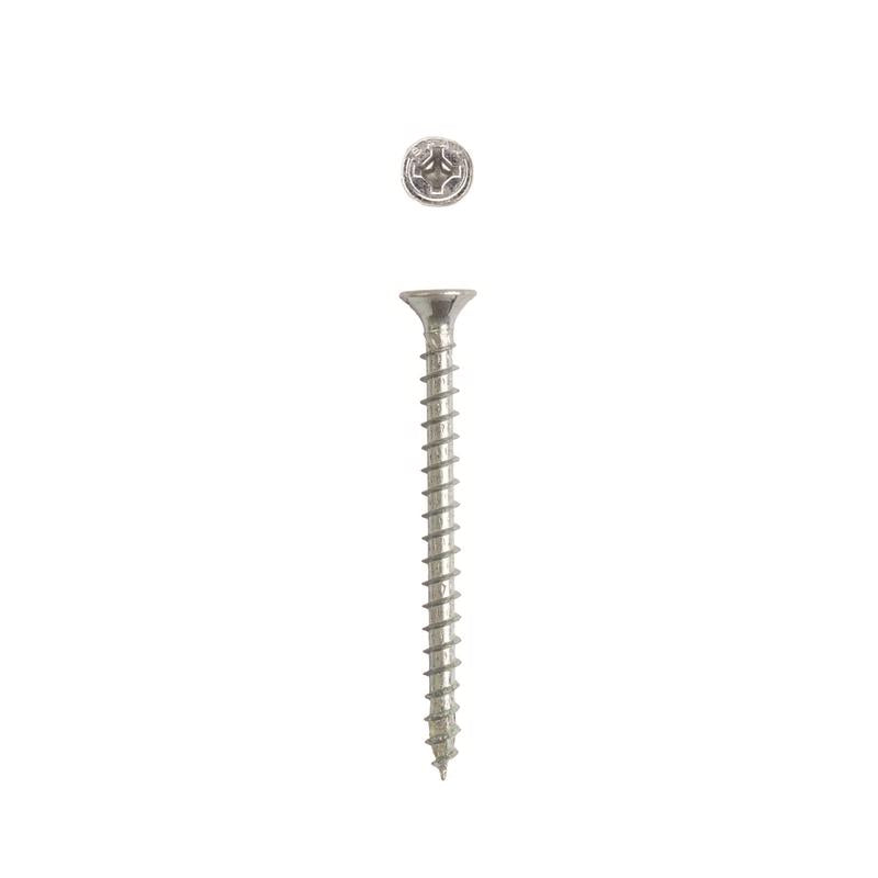 SPAX Multi-Material No. 8 Label X 2 in. L Unidrive Flat Head Serrated Construction Screws