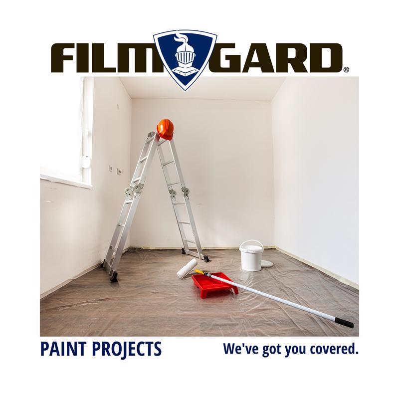 Film-Gard Plastic Sheeting 4 mil X 3 ft. W X 50 ft. L Polyethylene Clear