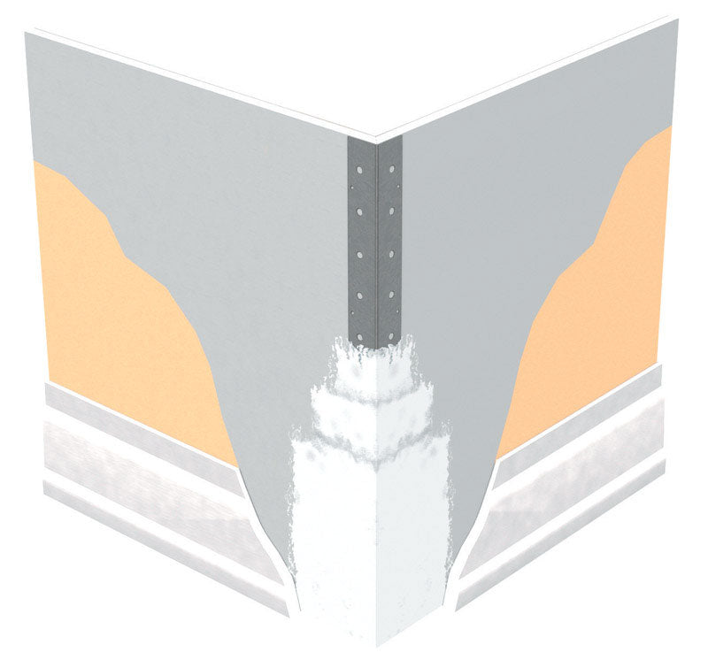 Amerimax 1.25 in. W X 10 ft. L Galvanized Steel 90 Degree Corner Bead