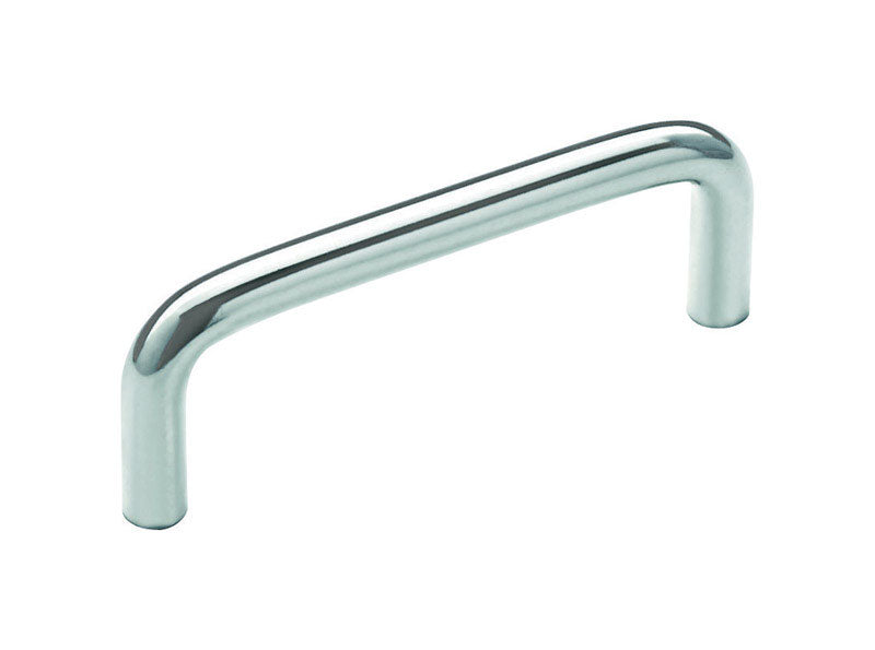 Amerock Contemporary Arch Cabinet Pull 3 in. Polished Chrome Silver