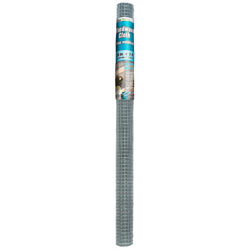 Garden Craft 36 in. H X 5 ft. L Galvanized Steel Hardware Cloth 1/2 in.