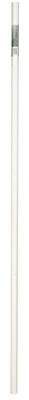 Lido 72 in. L X 1-3/8 in. D Powder Coated Stainless Steel Closet Rod