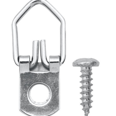 OOK Zinc D-Ring Hanger 30 lb