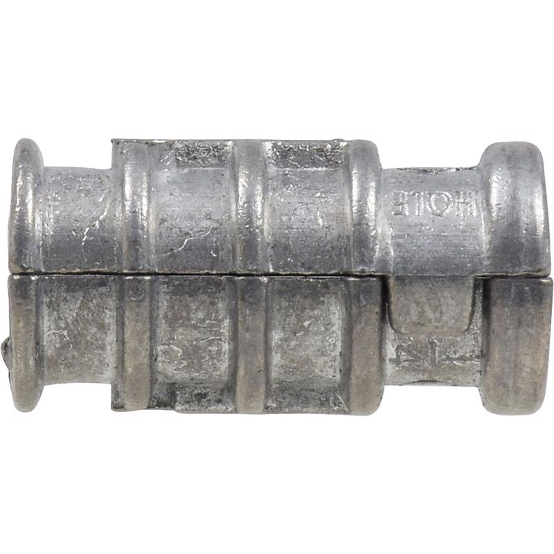 HILLMAN 1/4 in. D X 1/4 in. Short in. L Zinc Round Head Lag Shield Anchors 50 pc