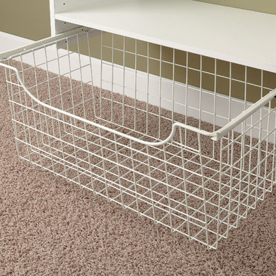 Easy Track 12 in. H X 24 in. W X 14 in. L Stainless Steel Closet Organizer
