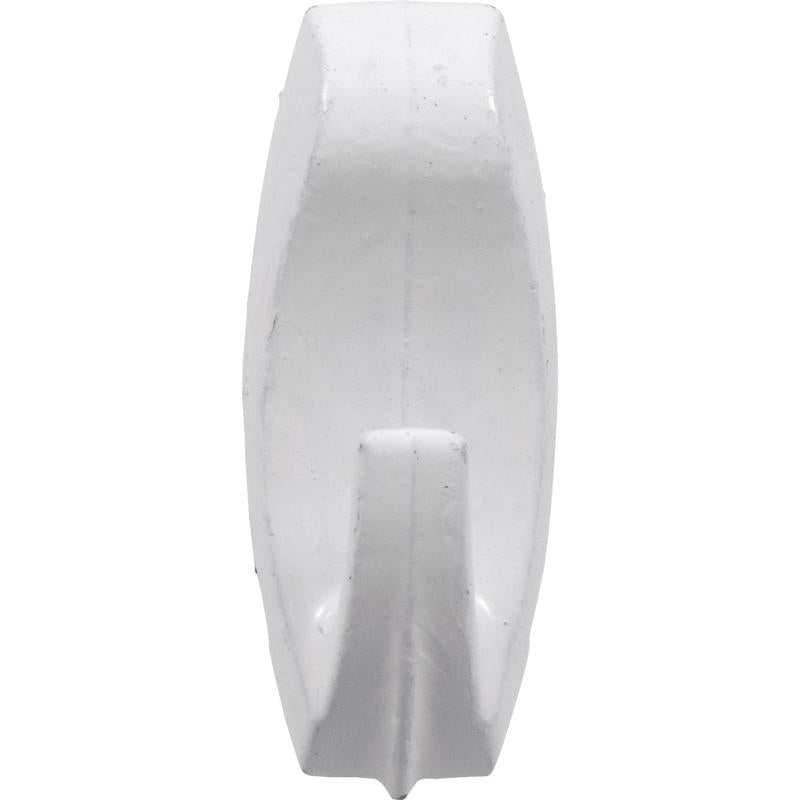 HILLMAN WallBiter Brass-Plated White Large Picture Hanger 60 lb