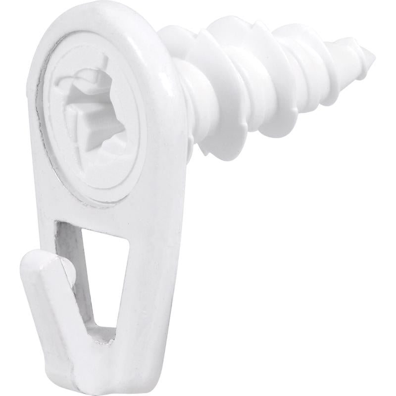 HILLMAN WallDriller White Self-Drilling Picture Hanger 35 lb 2 pk
