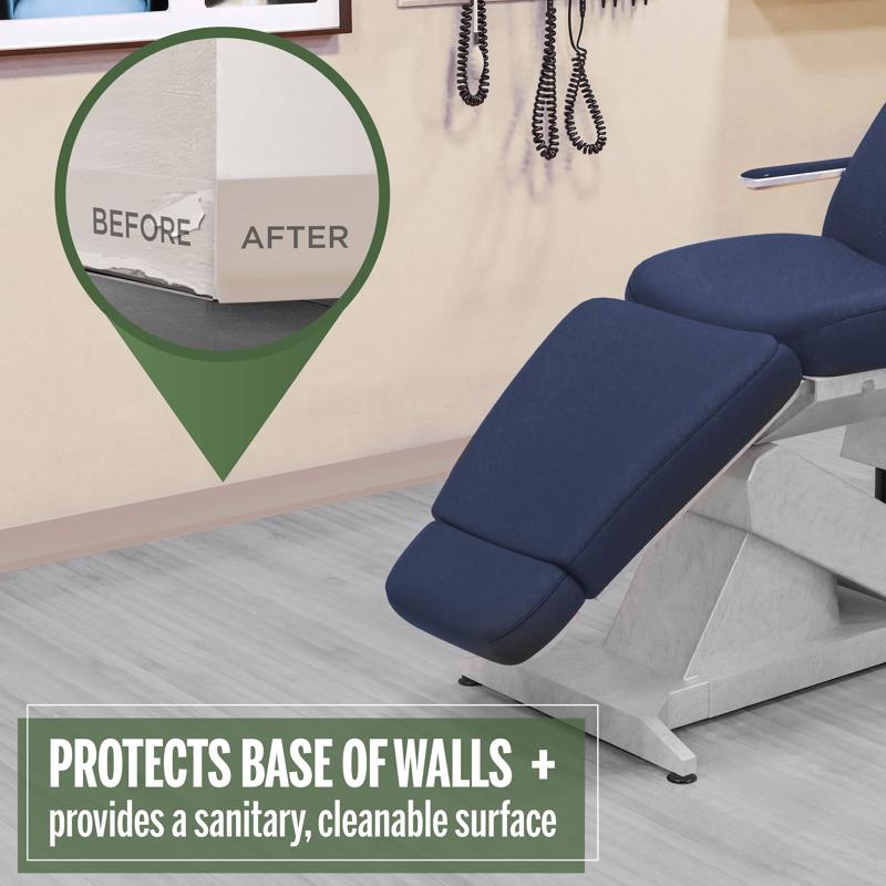 M-D Building Products 2.5 in. H X 0.08 in. W X 48 in. L Prefinished Desert Beige Vinyl Wall Base