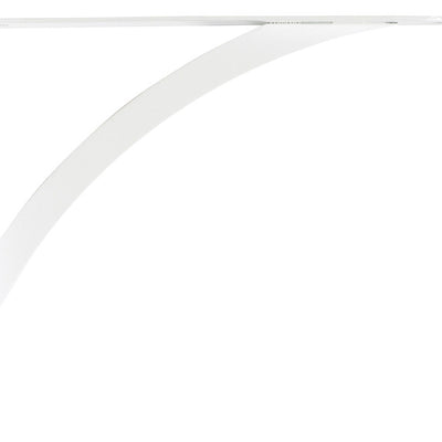 Knape & Vogt John Sterling White Steel Bracket 12 Ga. 10 in. L 100 lb