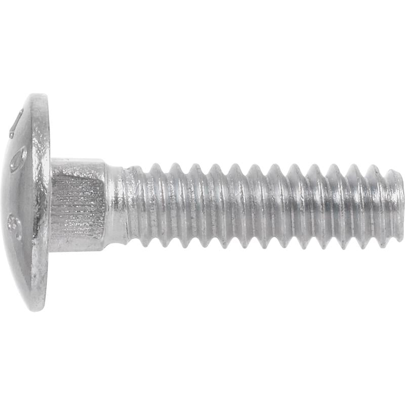 HILLMAN 3/8 in. X 9 in. L Zinc-Plated Steel Carriage Bolt