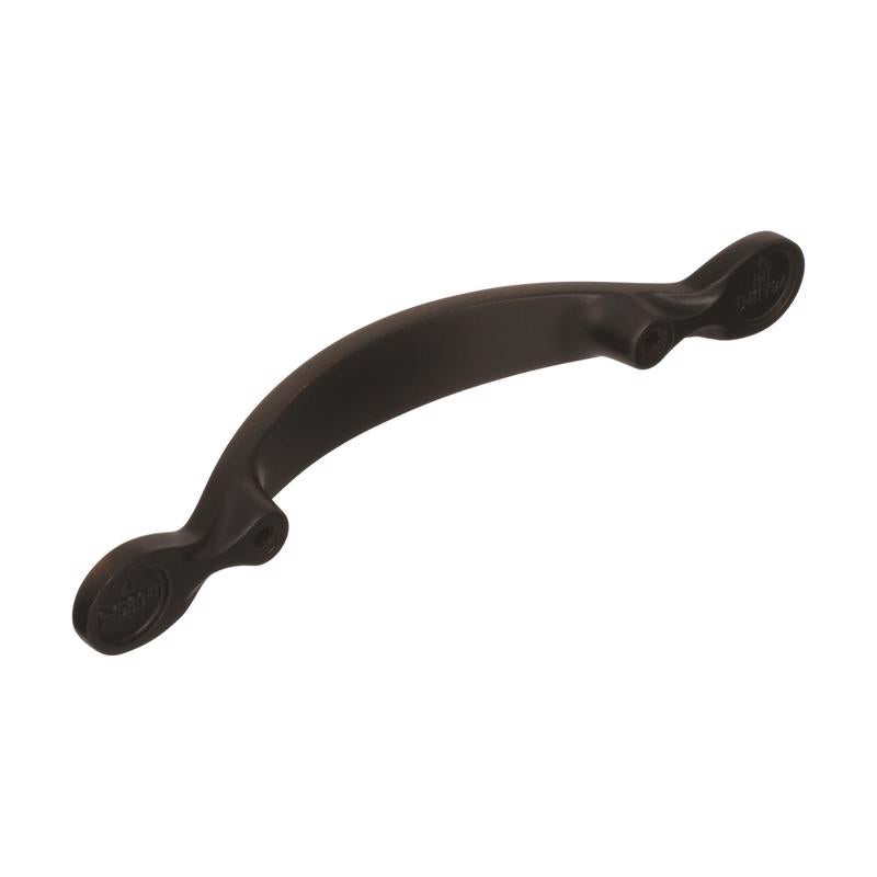 Amerock Traditional Arch Cabinet Pull 3 in. Oil Rubbed Bronze Brown