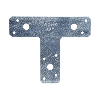 Simpson Strong-Tie 5 in. H X 6 in. W 14 Ga. Galvanized Steel T Strap