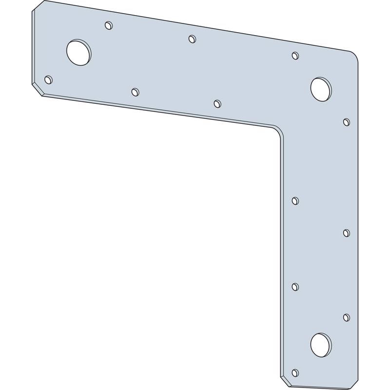 Simpson Strong-Tie 8 in. H X 8 in. W 14 Ga. Galvanized Steel L Strap