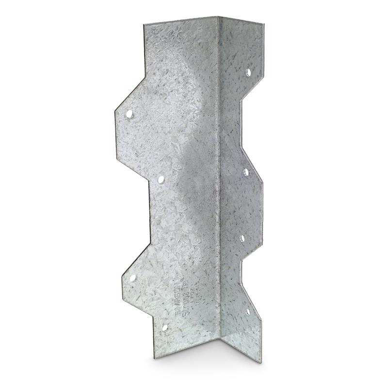 Simpson Strong-Tie 2.4 in. W X 7 in. L Galvanized Steel L-Angle