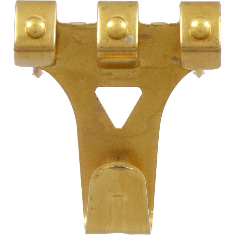 HILLMAN Brass-Plated Gold Professional Picture Hanger 75 lb