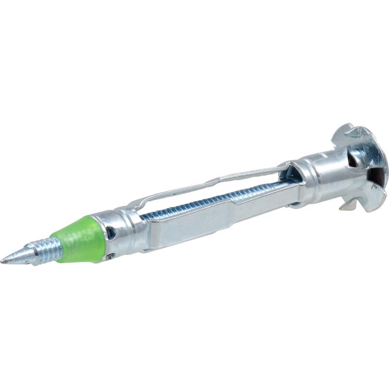 HILLMAN 1/8 in. D X 1/8 LS in. L Metal Pan Head Drive Wall Anchors 100 pk