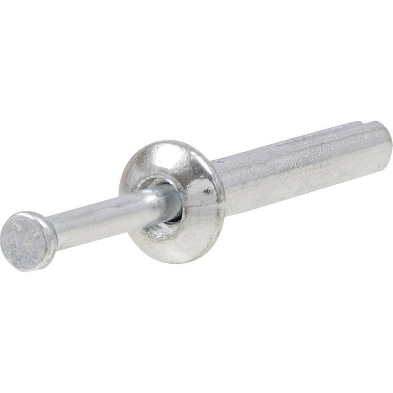HILLMAN 1/4 in. D X 1-1/2 in. L Steel Mushroom Head Hammer Drive Anchor