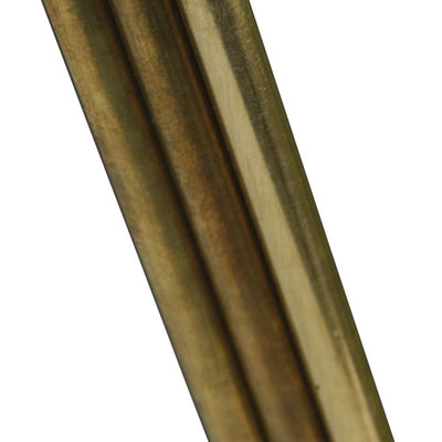 K&S 1/4 in. D X 36 in. L Brass Rod