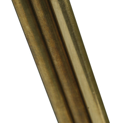 K&S 3/8 in. D X 36 in. L Brass Rod