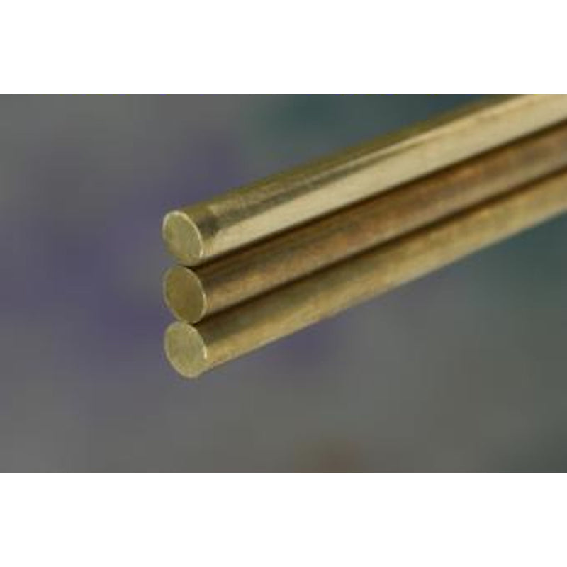 K&S 3/8 in. D X 36 in. L Brass Rod