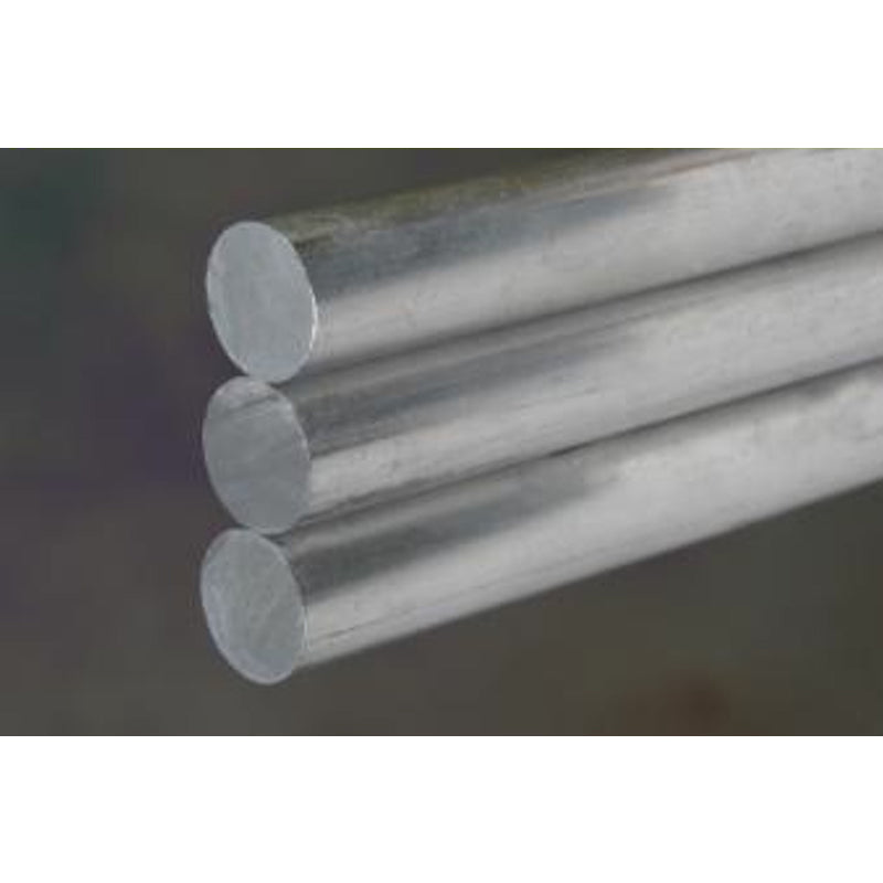 K&S 36 in. L X 0.3 in. D Aluminum Rod
