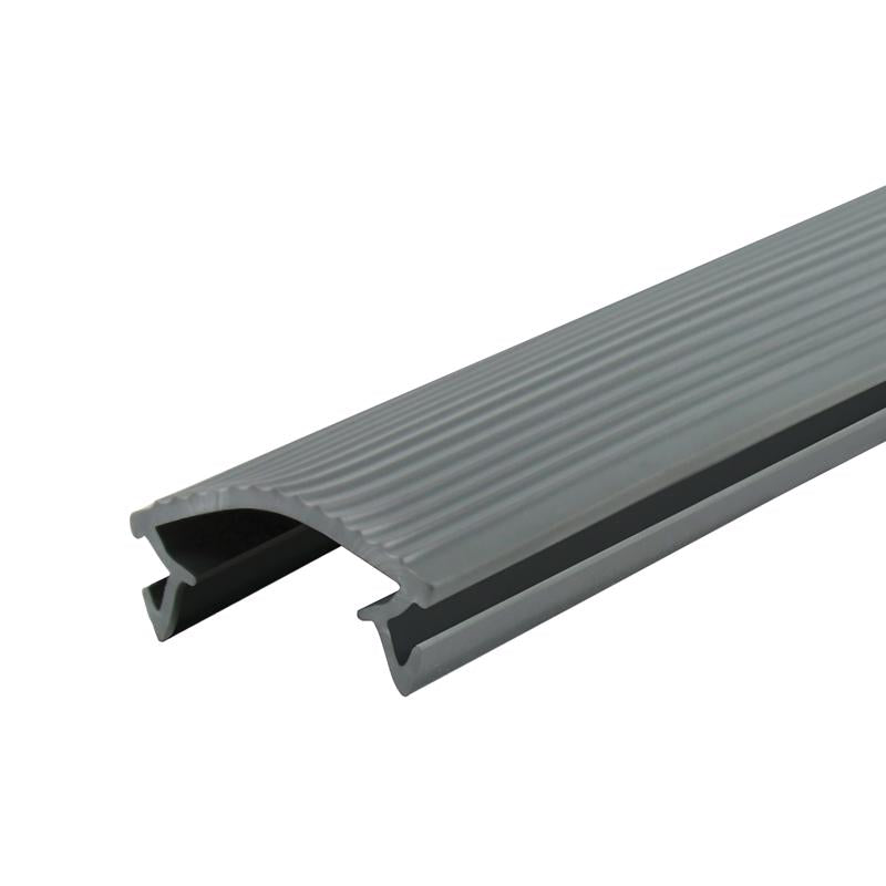 M-D Building Products 0.75 in. H X 1.5 in. W X 36 in. L Vinyl Threshold Replacement Insert Gray