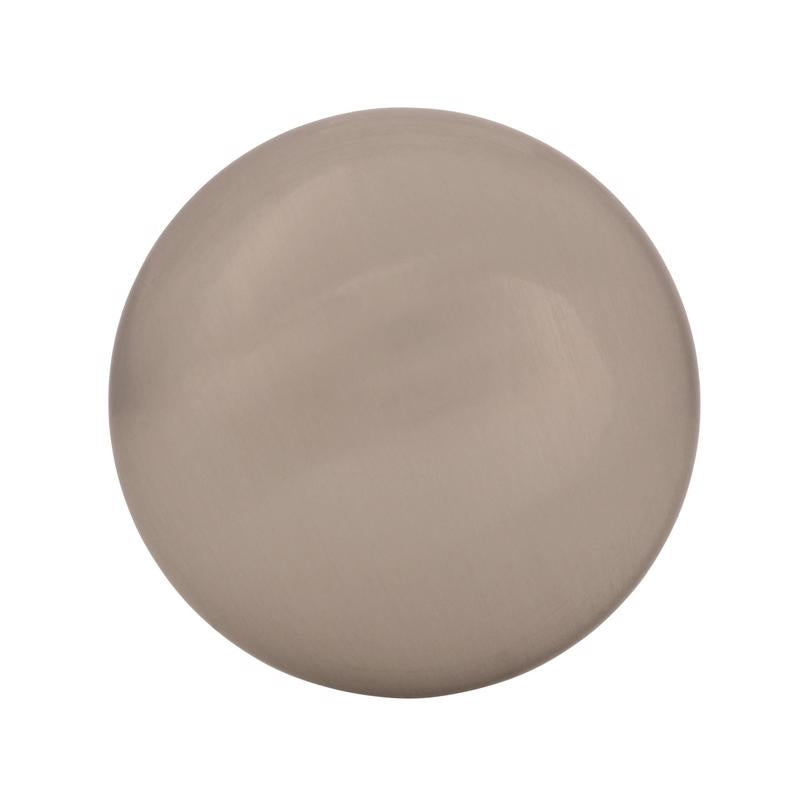 Amerock Allison Round Cabinet Knob 1-1/4 in. D 1-1/8 in. Satin Nickel
