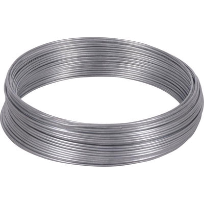 HILLMAN 50 ft. L Galvanized Steel 12 Ga. Wire