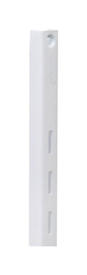 Knape & Vogt White Steel Regular Duty Bracket 16 Ga. 60 in. L