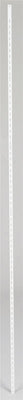 Knape & Vogt White Steel Regular Duty Bracket 16 Ga. 72 in. L