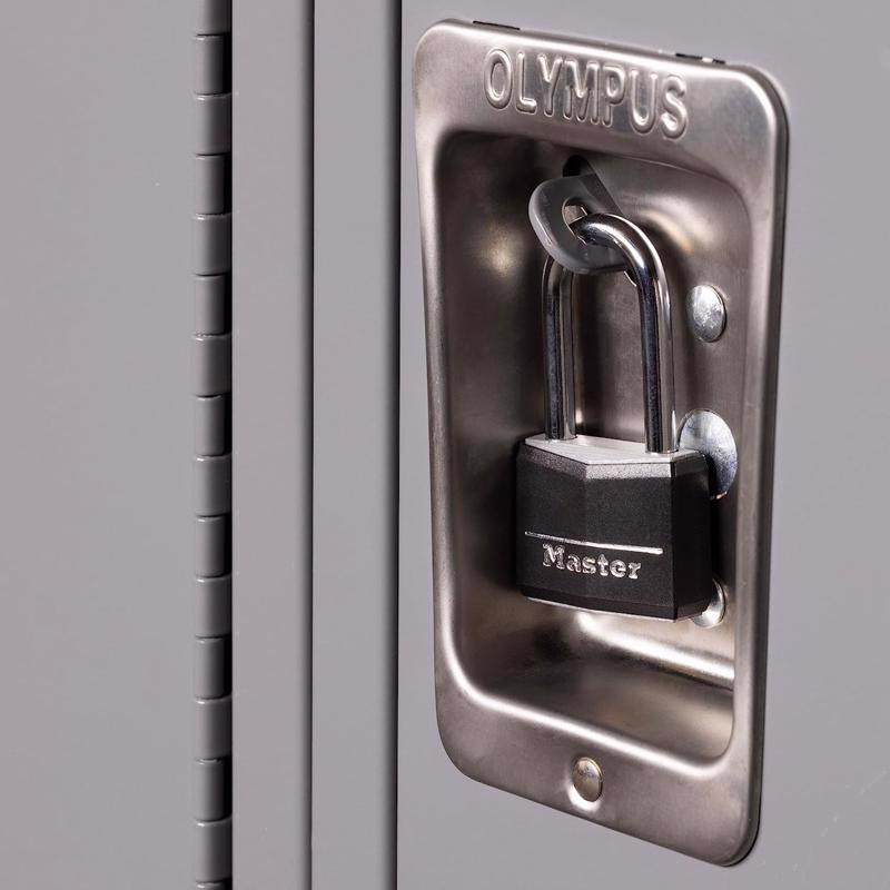 Master Lock 1-9/16 in. W Vinyl Covered 4-Pin Cylinder Covered Padlock