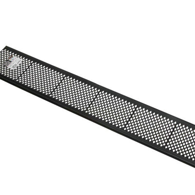 Amerimax 6 in. W X 36 in. L Black Plastic Gutter Guard