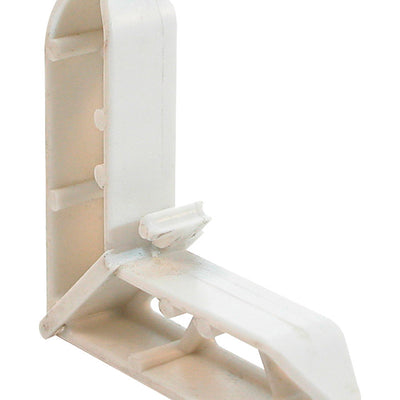Prime-Line Cream Plastic 3/4 in. W X 7/16 in. L Screen Frame Corner