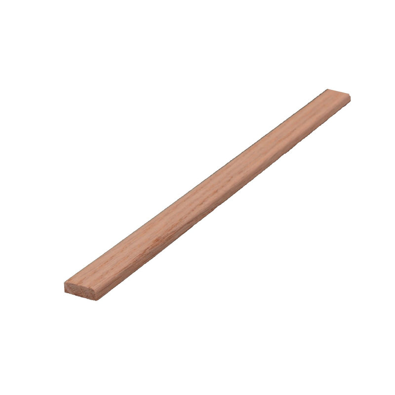 Alexandria Moulding 1/4 in. H X 3/4 in. W X 8 ft. L Prefinished Brown Oak Molding