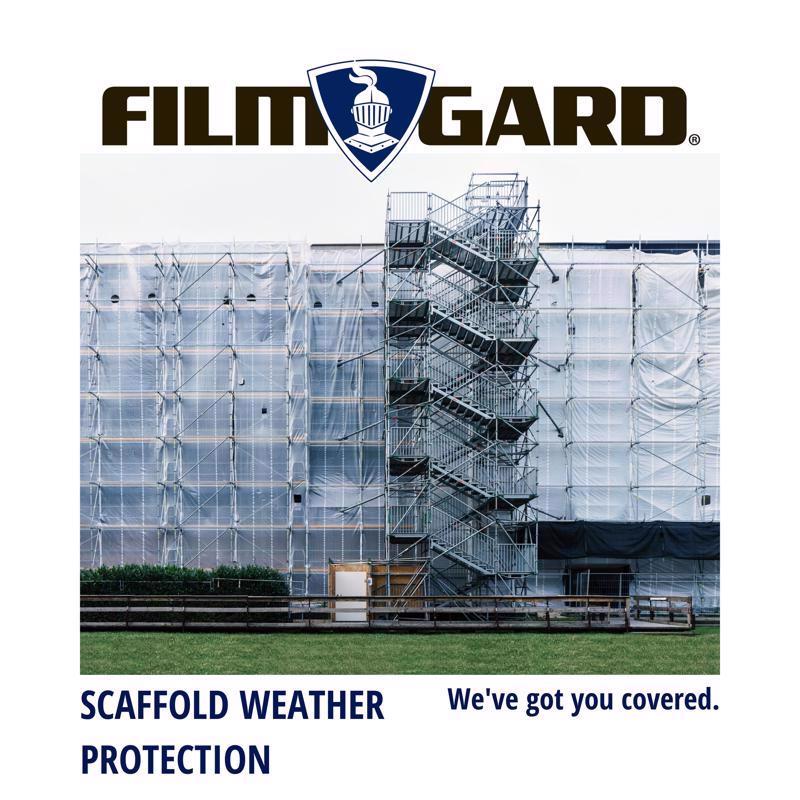 Film-Gard Plastic Sheeting 6 mil X 8 ft. W X 100 ft. L Polyethylene Clear