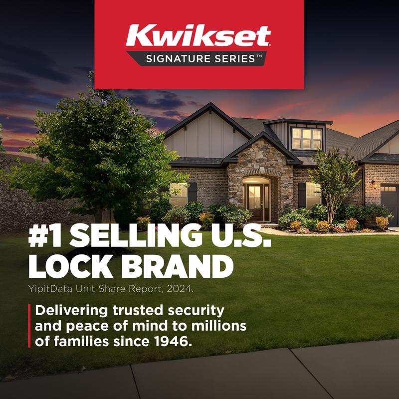 Kwikset SmartKey Juno Satin Nickel Deadbolt and Entry Door Knob KW1 1-3/4 in.