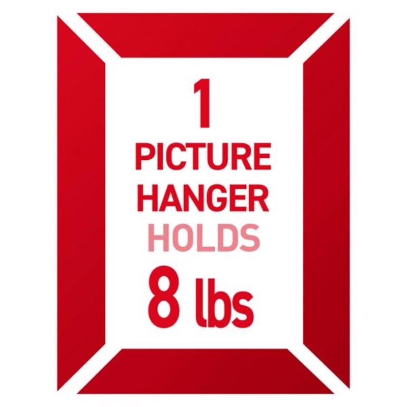 3M Command Silver Picture Hanger 8 lb