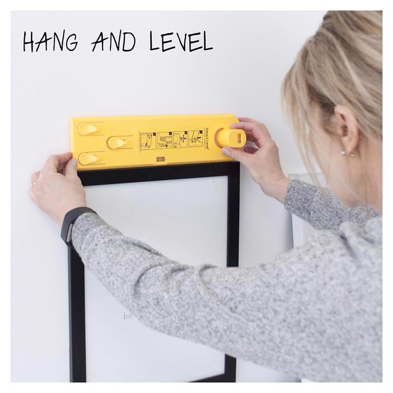 Under The Roof Decorating Hang and Level Yellow Assorted Picture Hanger 10 lb 1 each